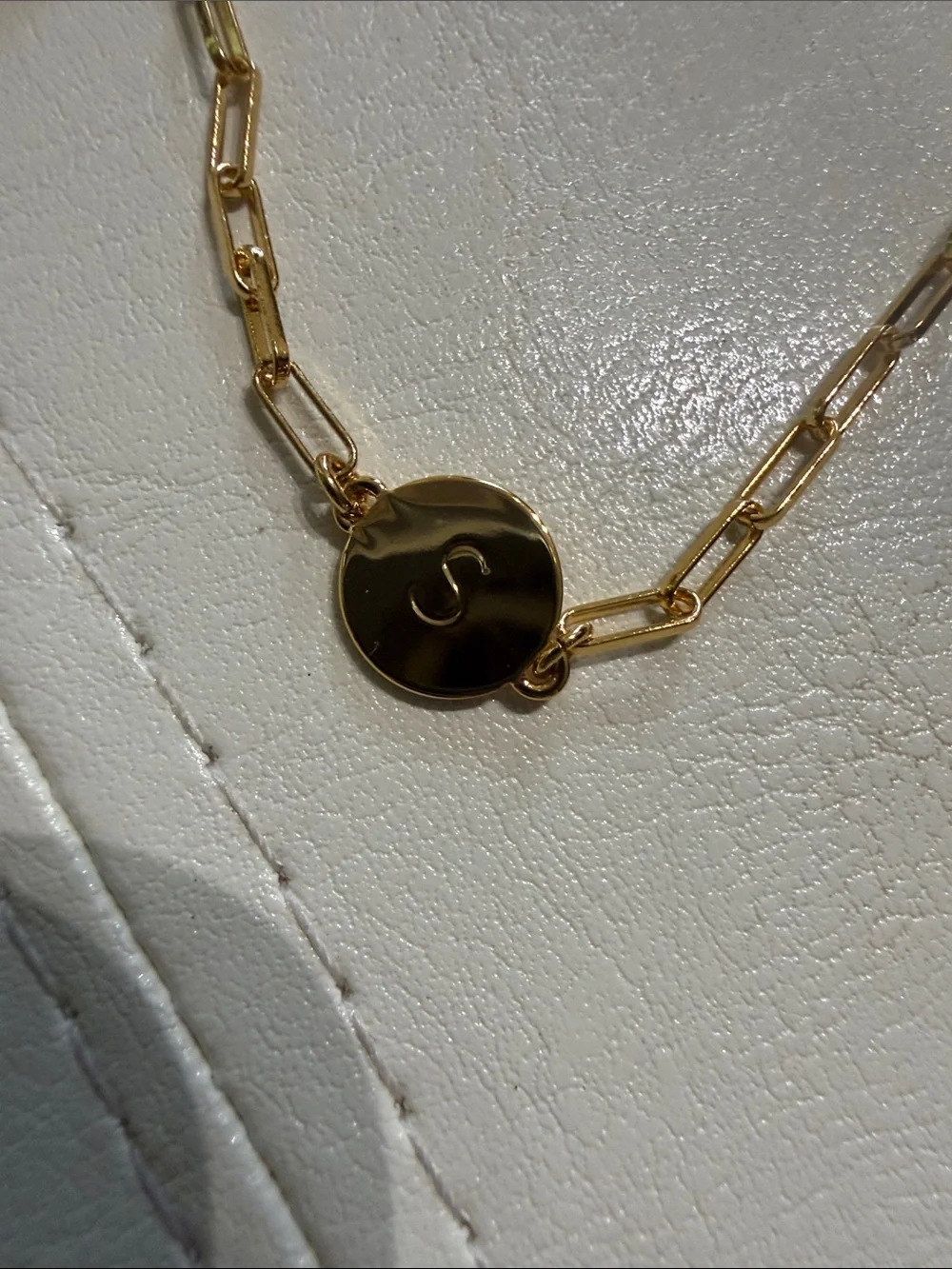 kate spade Gold Rectangular Link Bracelet with Charm - Picture 2 of 3